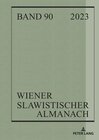 Buchcover Wiener Slawistischer Almanach Band 90/2023