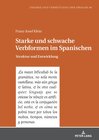 Buchcover Starke und schwache Verbformen im Spanischen