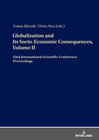 Buchcover Globalization and Its Socio-Economic Consequences, Volume II