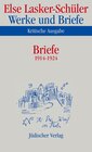 Buchcover Werke und Briefe. Kritische Ausgabe