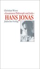 Buchcover Hans Jonas – »Zusammen Philosoph und Jude«