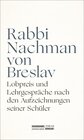 Buchcover Lobpreis und Lehrgespräche nach den Aufzeichnungen seiner Schüler