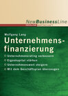 Buchcover Unternehmensfinanzierung