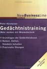 Buchcover Gedächtnistraining