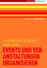 Buchcover Events und Veranstaltungen organisieren