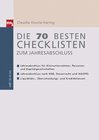 Buchcover Die 70 besten Checklisten zum Jahresabschluss
