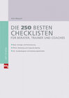 Buchcover Die 250 besten Checklisten für Berater, Trainer und Coaches