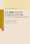 Buchcover Die 150 besten Checklisten zum Event- und Messemanagement