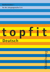 Buchcover Topfit Deutsch - 5./6. Jahrgangsstufe