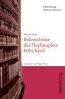Buchcover Oldenbourg Interpretationen / Bekenntnisse des Hochstaplers Felix Krull