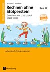 Buchcover Rechnen ohne Stolperstein / Band 4A - Einmaleins mit 1/10/2/5/4/8 sowie Teilen - Neubearbeitung