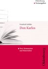Buchcover Oldenbourg Textausgaben / Don Karlos