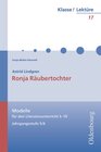 Buchcover Klasse! Lektüre / 5./6. Jahrgangsstufe - Ronja Räubertochter