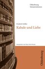 Buchcover Oldenbourg Interpretationen / Kabale und Liebe