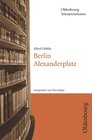 Buchcover Oldenbourg Interpretationen / Berlin Alexanderplatz