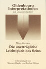 Buchcover Oldenbourg Interpretationen