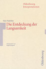 Buchcover Oldenbourg Interpretationen