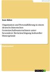 Buchcover Organisation und Personalführung in einem deutsch-chinesischen Gemeinschaftsunternehmen unter besonderer Berücksichtigun