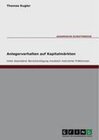 Buchcover Anlegerverhalten auf Kapitalmärkten. Thomas Kugler