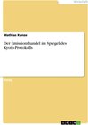 Buchcover Der Emissionshandel im Spiegel des Kyoto-Protokolls