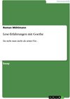 Buchcover Lese-Erfahrungen mit Goethe
