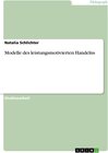 Buchcover Modelle des leistungsmotivierten Handelns