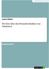 Buchcover Pre-Test über das Fernsehverhalten von Studenten