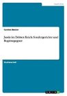 Buchcover Justiz im Dritten Reich: Sondergerichte und Regimegegner. Carsten Becker