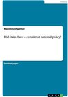 Buchcover Did Stalin have a consistent national policy?. Maximilian Spinner
