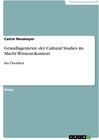 Buchcover Grundlagentexte der Cultural Studies im Macht-Wissens-Kontext
