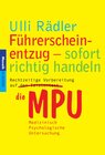 Buchcover Führerscheinentzug - sofort richtig handeln