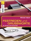 Buchcover Festreden und Grußworte