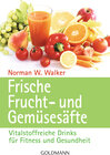 Buchcover Frische Frucht- und Gemüsesäfte