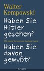 Buchcover Haben Sie Hitler gesehen? Haben Sie davon gewußt?