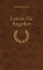 Buchcover Latein für Angeber