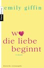 Buchcover Wo die Liebe beginnt