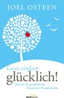 Buchcover Ganz einfach glücklich!