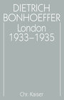 Buchcover London 1933-1935
