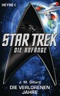 Buchcover Star Trek - Die Anfänge: Die verlorenen Jahre