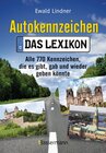 Buchcover Autokennzeichen - Das aktuellste und umfangreichste Lexikon