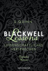 Buchcover Blackwell Lessons - Leidenschaftliches Versprechen -