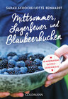 Buchcover Mittsommer, Lagerfeuer und Blaubeerkuchen