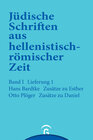 Buchcover Zusätze zu Esther. Zusätze zu Daniel