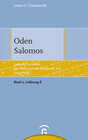 Buchcover Oden Salomos