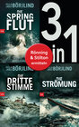 Buchcover Die Rönning/Stilton-Serie Band 1 bis 3 (3in1-Bundle): - Die Springflut / Die dritte Stimme / Die Strömung