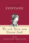 Buchcover Theodor Fontane, Wo sich Herz zum Herzen findt - Das Fontane-Brevier