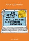 Buchcover Das Activity Book für alle, die sich im Homeoffice langweilen