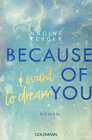 Buchcover Because of You I Want to Dream