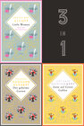 Buchcover Starke junge Frauen. Anne auf Green Gables, Der geheime Garten & Little Women (3in1-Bundle)