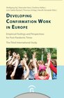 Buchcover Developing Confirmation Work in Europe